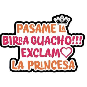 Logo pass me the beer