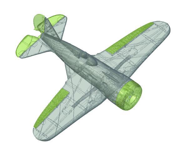 POLIKARPOV I-16 "EL RATA" RC PLANE