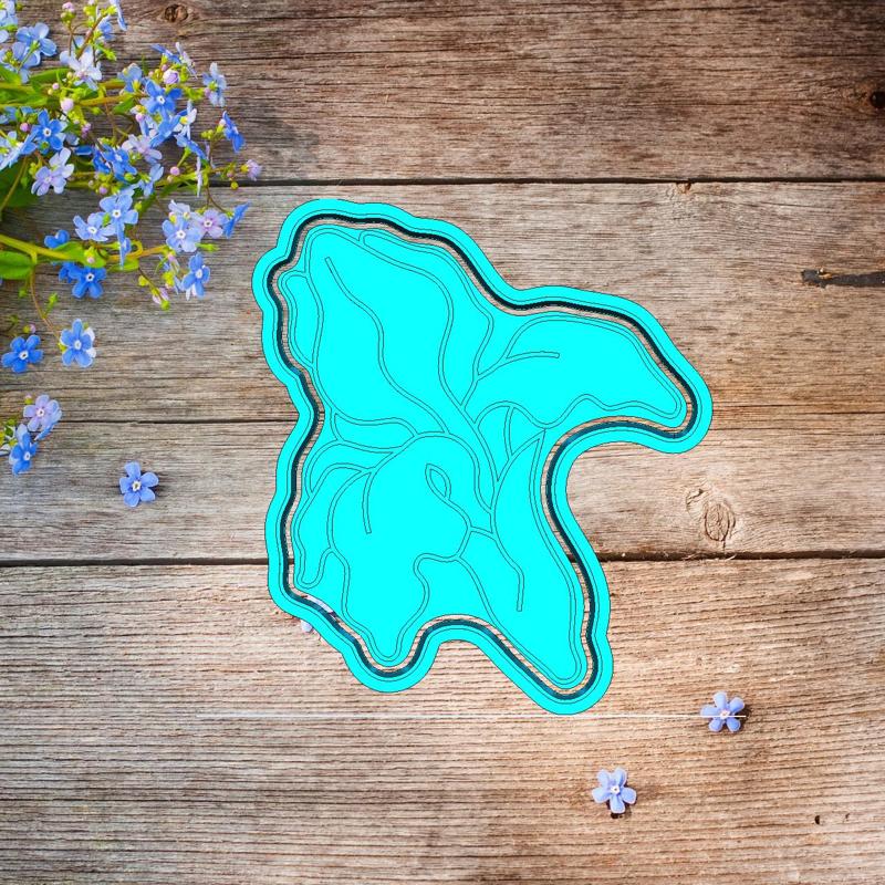 cookie cutter flower