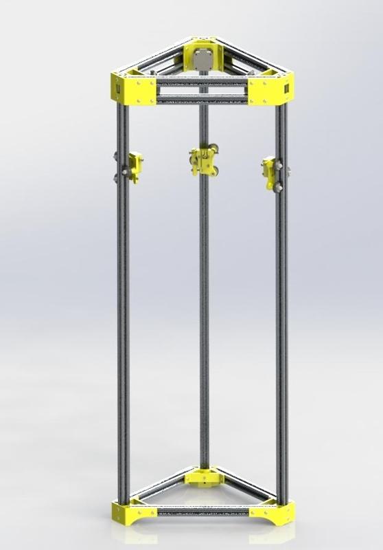 Delta 3d printer incomplete-share and complete