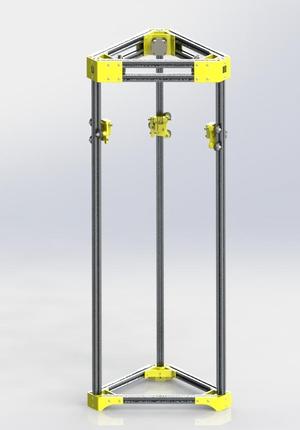 Delta 3d printer incomplete-share and complete