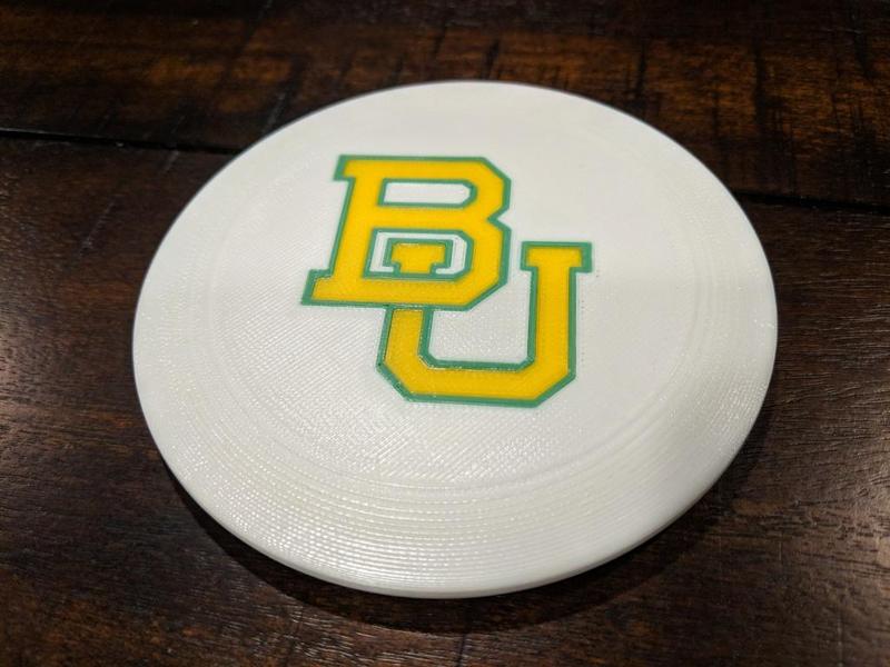 Multicolor Baylor Disc Golf Marker Disc
