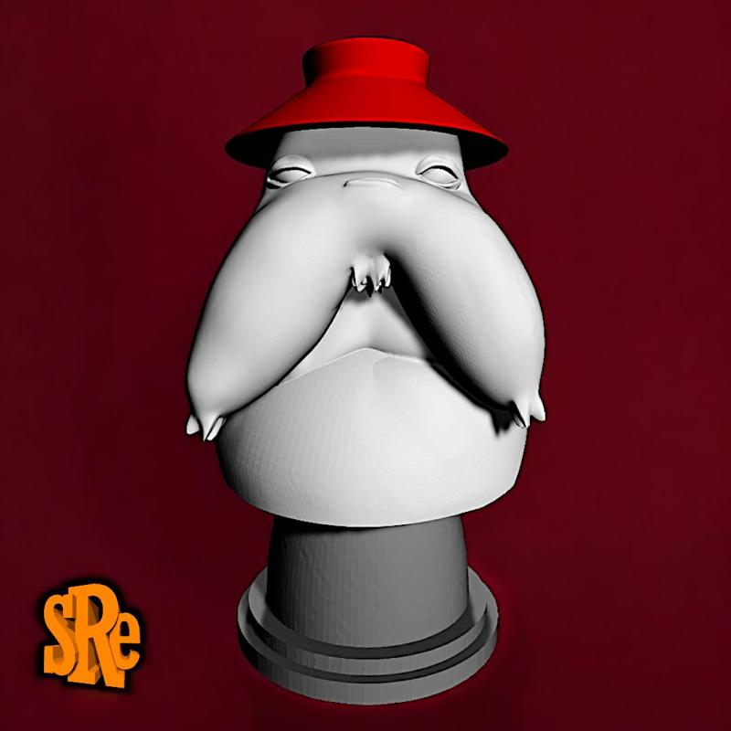 Spirit of Rabbanus Bust - Spirited Away with Chihiro