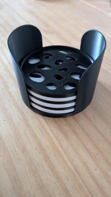 coaster + storage