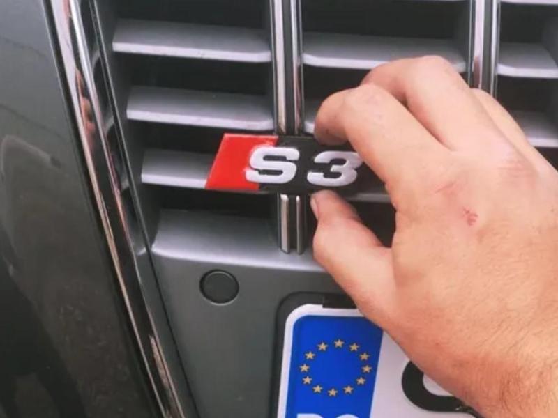Audi S3 Sign/Logo