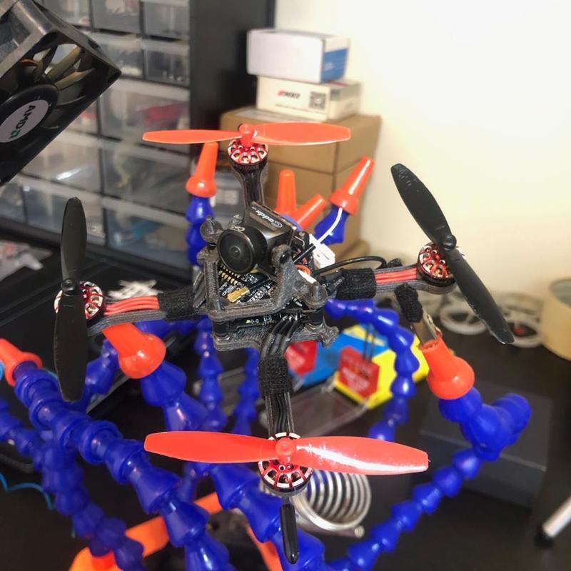 Mobula 7 - Toothpick conversion with Caddx Turbo EOS2 Bracket