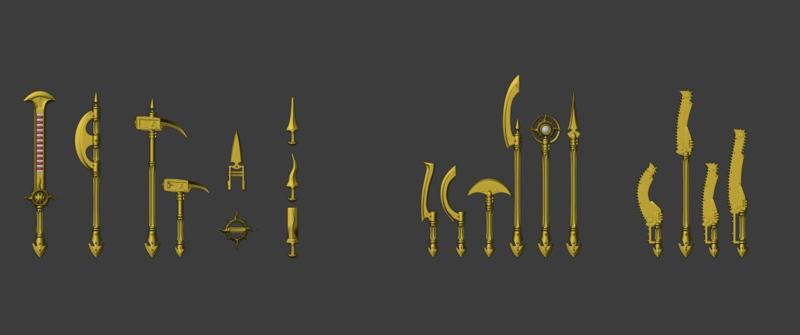 Many Sons Melee Weapons