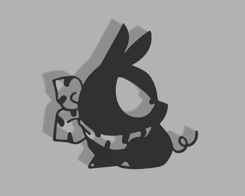 P-Chan Wall Art Figure 1