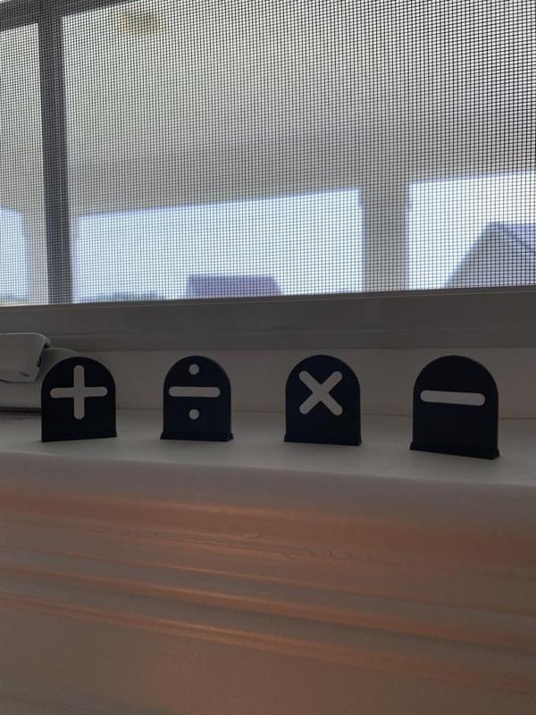 Math Boardgame Pieces