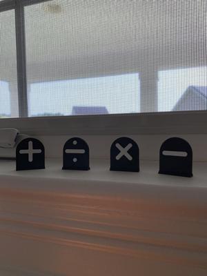 Math Boardgame Pieces