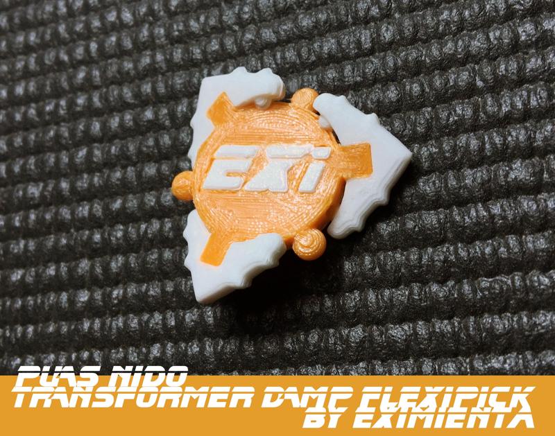 TRANSFORMER DAMP FLEXIPICK Guitar pick by eXiMienTa