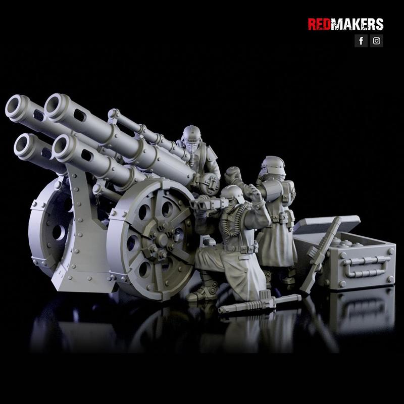 Quattro Cannon - Artillery of the Imperial Force