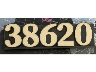 3D Number Set