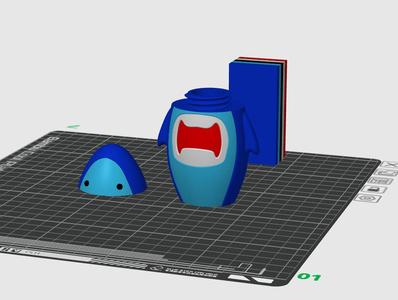shark container 3mf.3mf