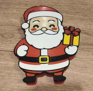 Santa gift box