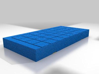 Board Half (With Cuts)