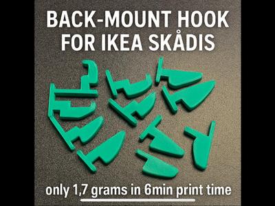 IKEA Skadis Pegboard Additional Shelf Hooks