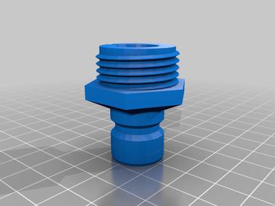 Male Garden Hose Quick Connect Adaptor No supports