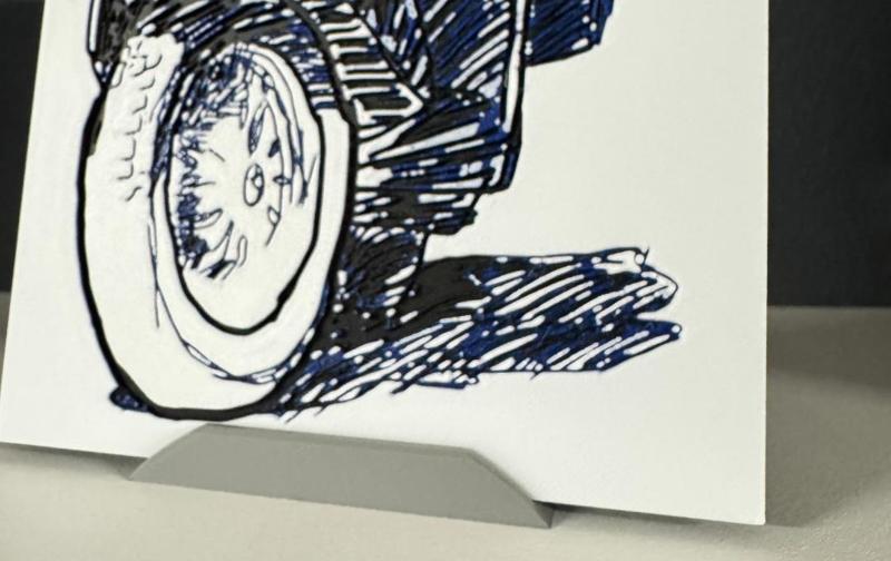 HueForge Stand - upright standing