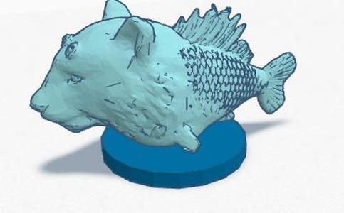 Schachihoko (Cool Lion half Fish)