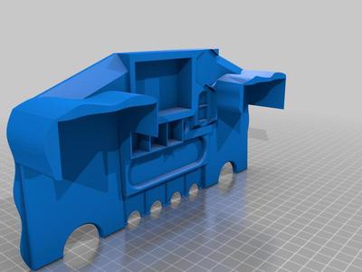 Clank in Space - game board