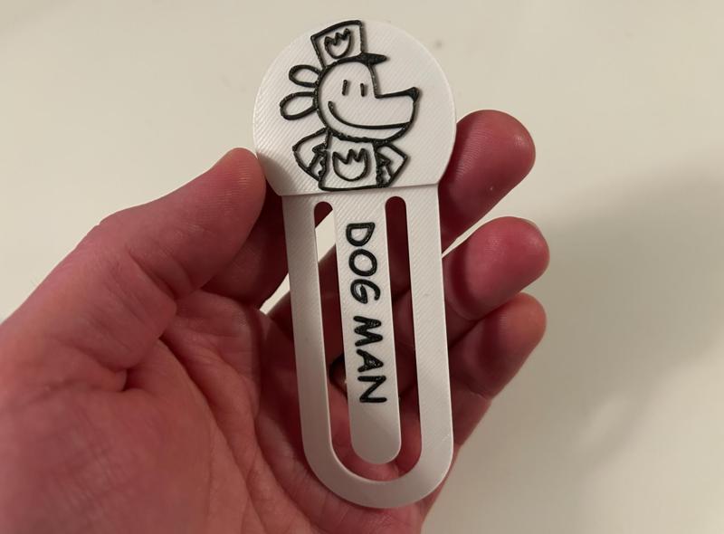 Dog man - Book Mark