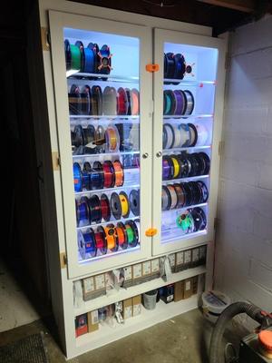 Filament Storage Cabinet Model