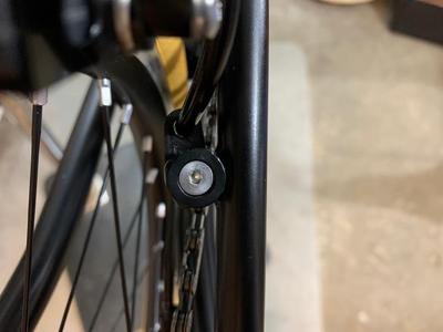 Brompton brake cable holder - 4 to 5 speed conversion