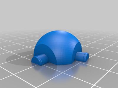 Magnetic Oxygen Half Atom