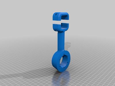 Tail support new flipsky motor shaft