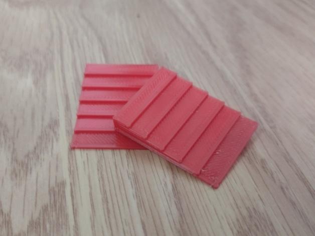 Parametric Leg Wedge for Wobbly Tables