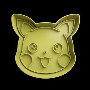 COOKIE CUTTER STL PIKACHU POKEMON FREE