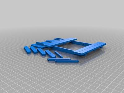 1/14 SCALE PICNIC TABLE