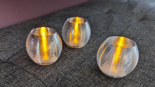 Very simple Battery Tee Light pot