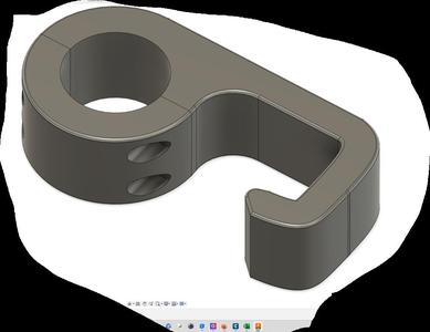 1 3/8 inch roll cage helmet hook M4 hardware