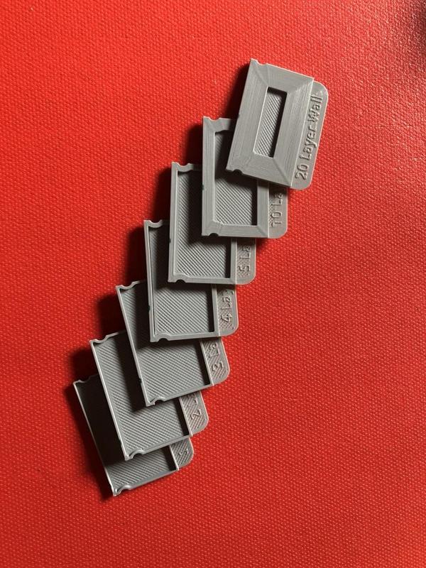 Wall Thickness Samples