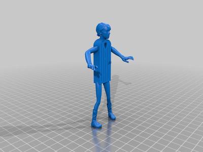 Kris Collins fully body anatomical model