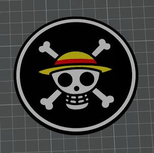 One piece coaster