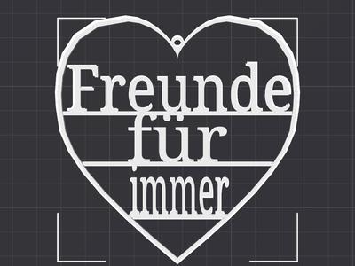 Friends Forever Sign