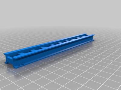 Rack railway display pieces