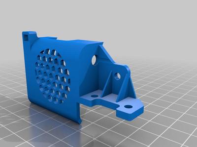 Sprite Extruder Fan Shroud w/ BL Touch Mount