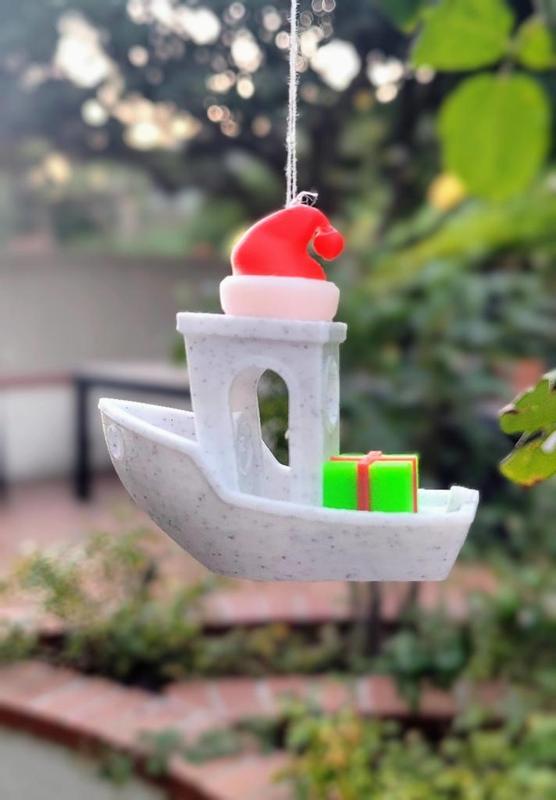 Festive Benchy Ornament