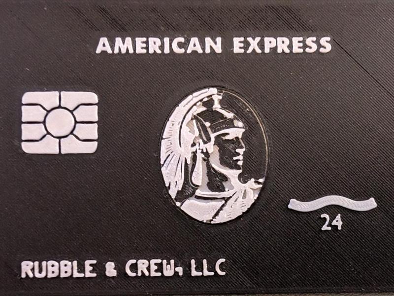 Toy Amex Centurion Card