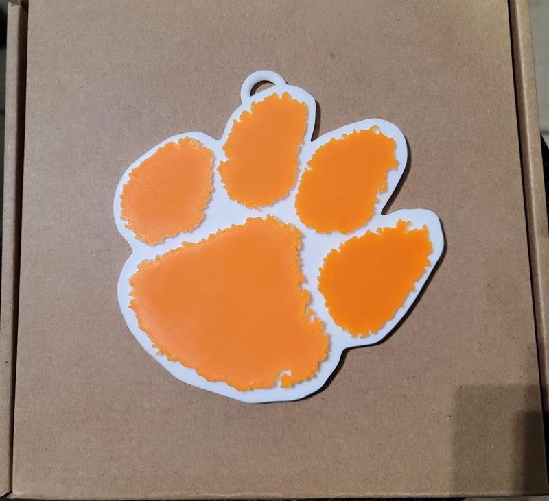 CLEMSON 3D Logo 180mm series