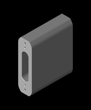 EZVIZ DB1C Wi-Fi Video Doorbell 100mm Extension.stl