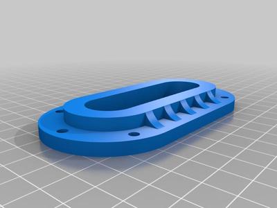 Washing machine heating element flange