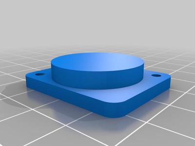 19" Rack D-shape / D-Form Blank Cover (Neutrik std.)