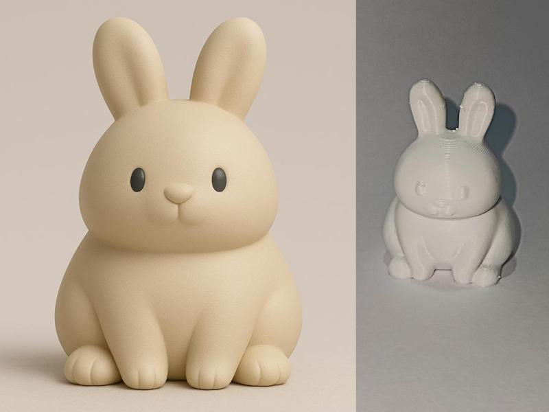 Chubby Bunny – Cute Round Rabbit