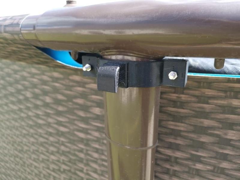 Fixation bache piscine Bestway