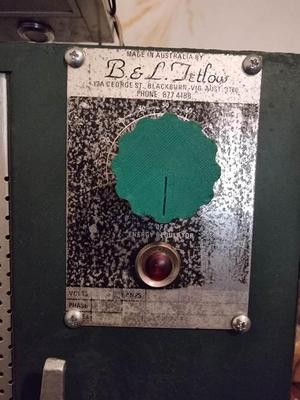 Kiln Knob Universal Fits B&L Tetlow k4a Energy Regulator Switch